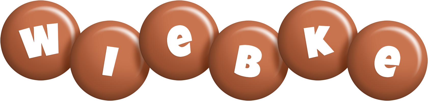 Wiebke candy-brown logo