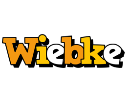 Wiebke cartoon logo