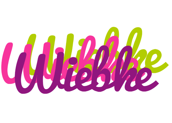 Wiebke flowers logo