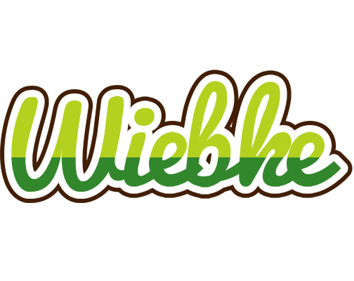 Wiebke golfing logo