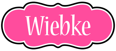 Wiebke invitation logo