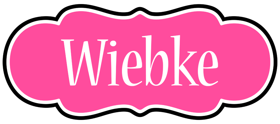 Wiebke invitation logo