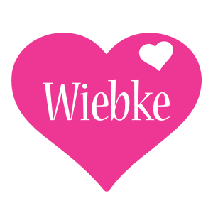 Wiebke love-heart logo