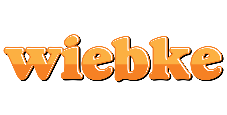 Wiebke orange logo