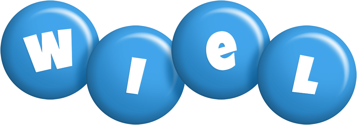 Wiel candy-blue logo