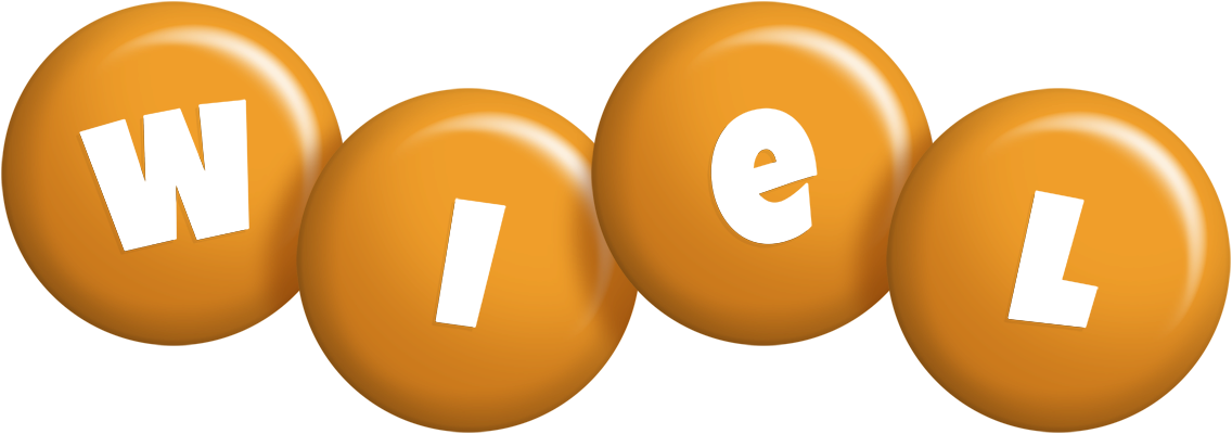 Wiel candy-orange logo