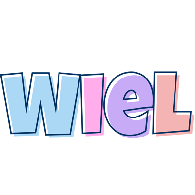 Wiel pastel logo