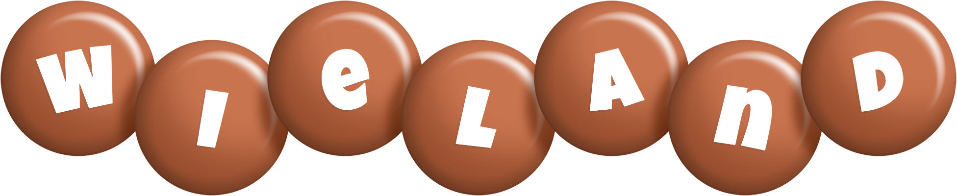 Wieland candy-brown logo
