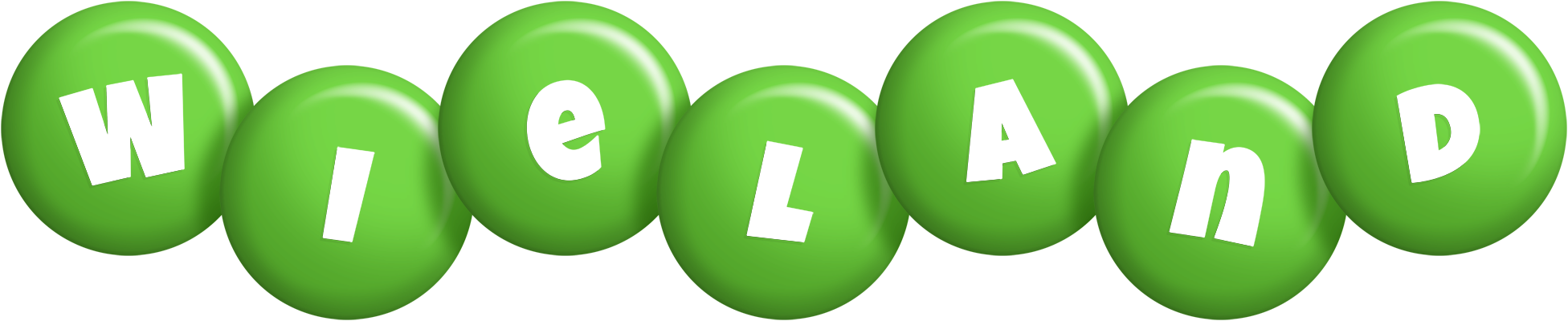 Wieland candy-green logo