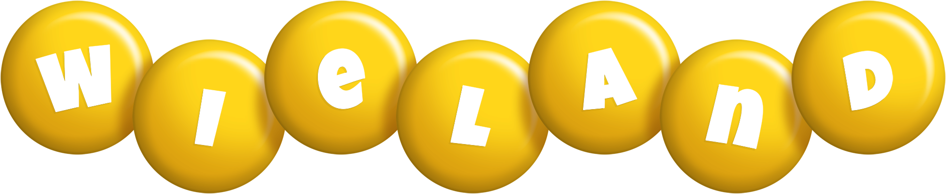 Wieland candy-yellow logo