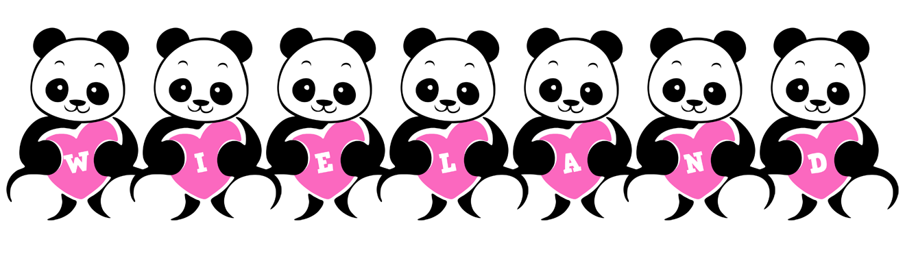Wieland love-panda logo