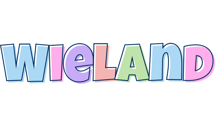 Wieland pastel logo