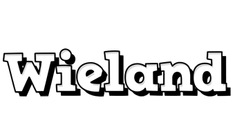 Wieland snowing logo