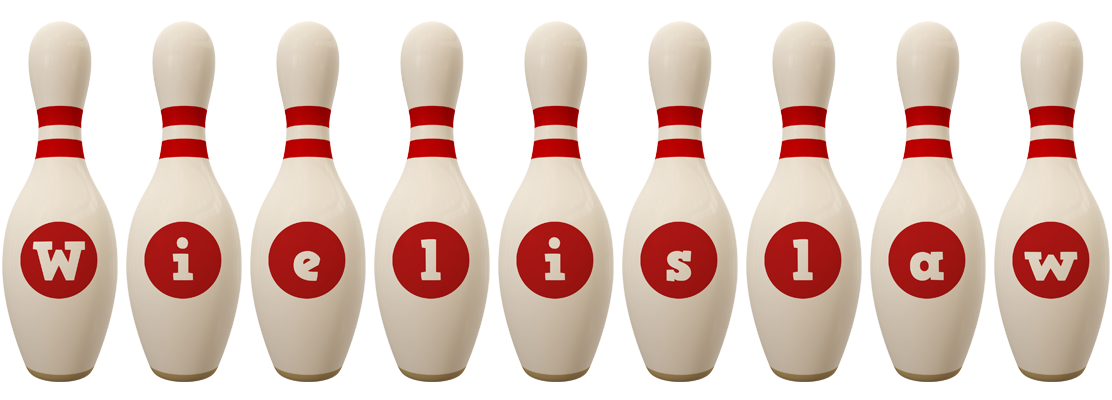 Wielislaw bowling-pin logo