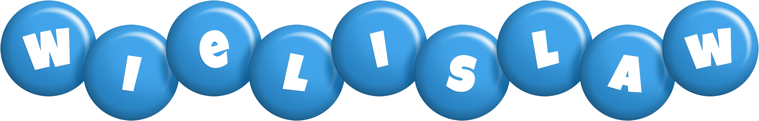 Wielislaw candy-blue logo