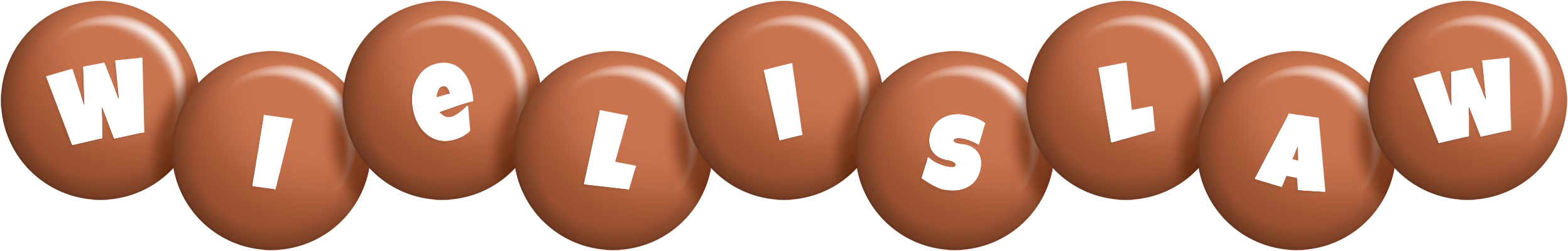 Wielislaw candy-brown logo