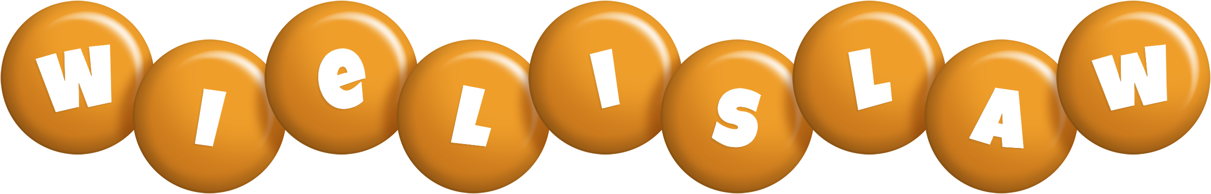Wielislaw candy-orange logo
