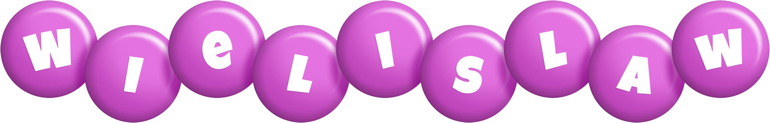 Wielislaw candy-purple logo