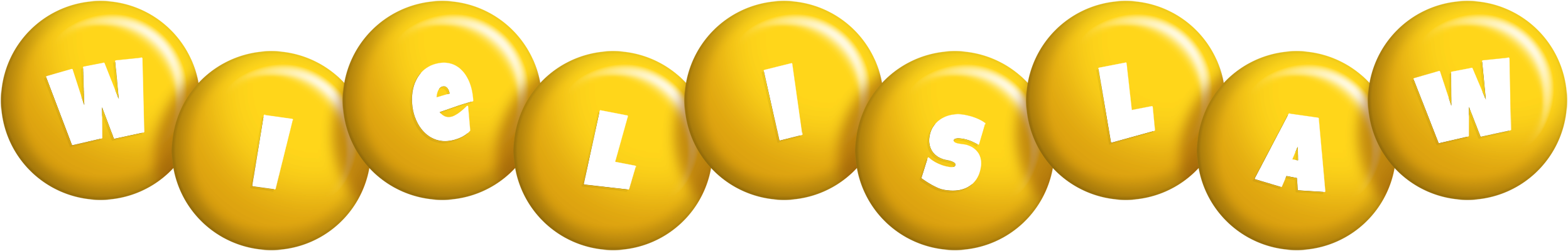 Wielislaw candy-yellow logo