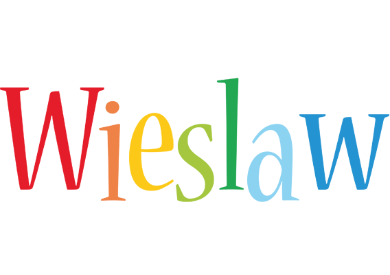 Wieslaw birthday logo