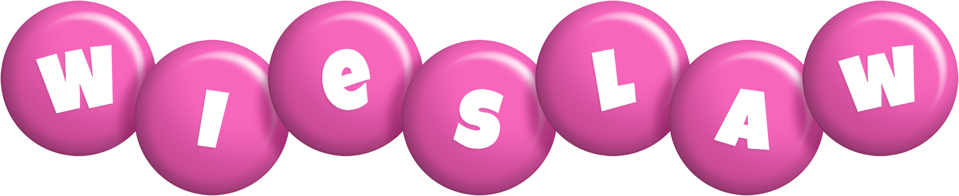 Wieslaw candy-pink logo