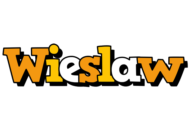 Wieslaw cartoon logo