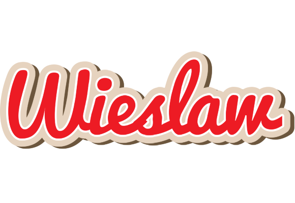 Wieslaw chocolate logo