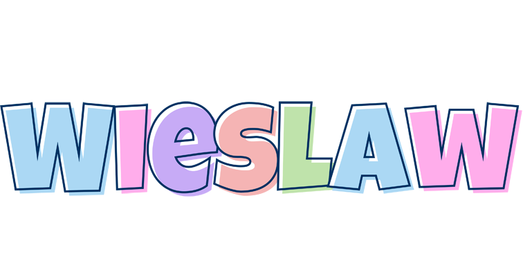 Wieslaw pastel logo