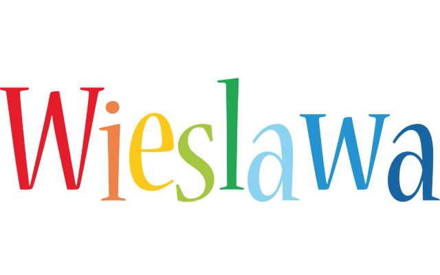 Wieslawa birthday logo