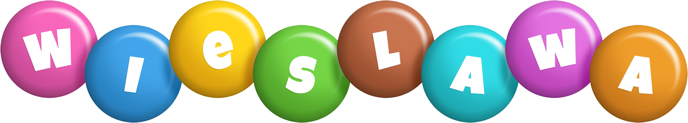 Wieslawa candy logo