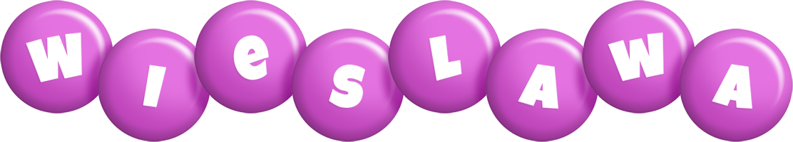 Wieslawa candy-purple logo