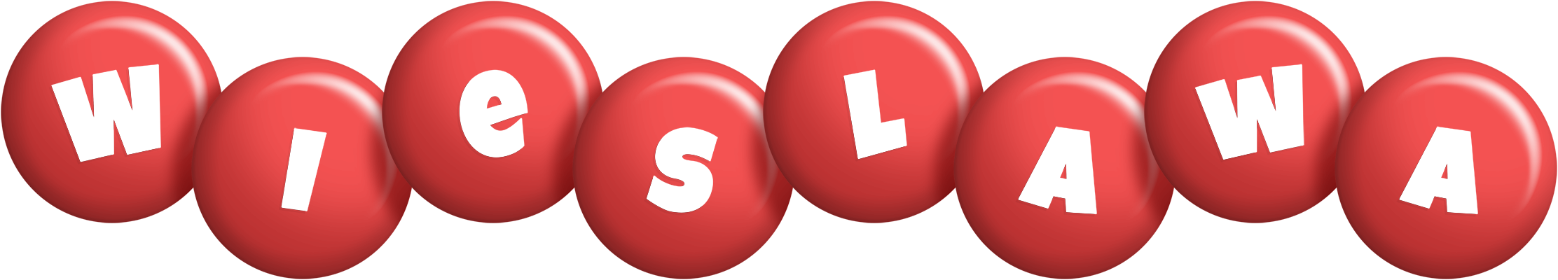 Wieslawa candy-red logo