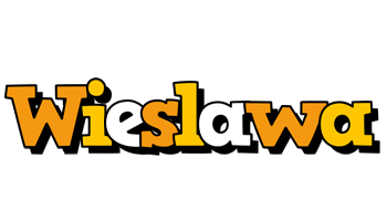Wieslawa cartoon logo