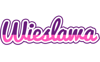 Wieslawa cheerful logo