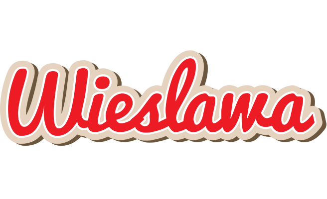 Wieslawa chocolate logo