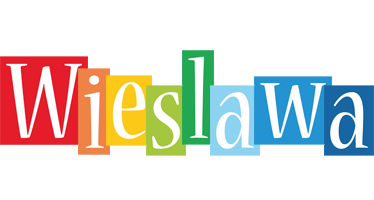 Wieslawa colors logo