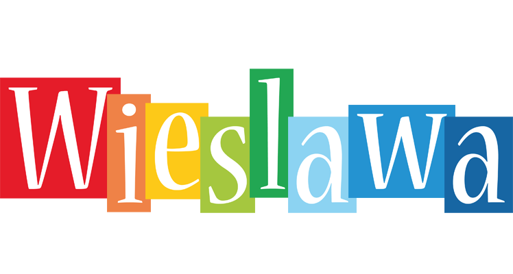 Wieslawa colors logo