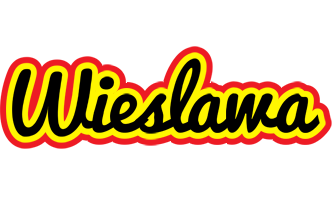 Wieslawa flaming logo