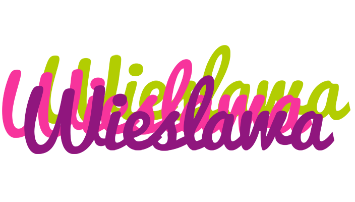 Wieslawa flowers logo