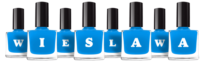 Wieslawa glossy logo