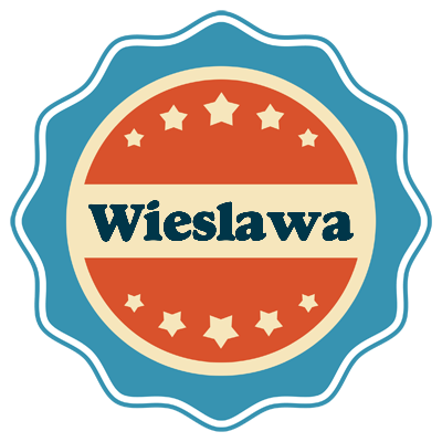 Wieslawa labels logo