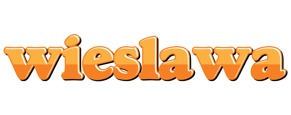 Wieslawa orange logo