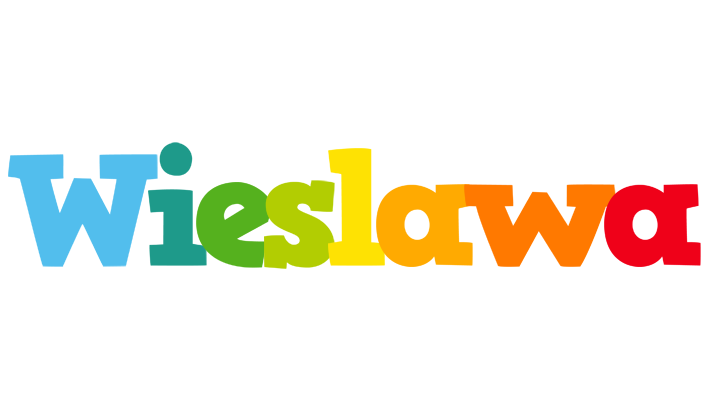 Wieslawa rainbows logo