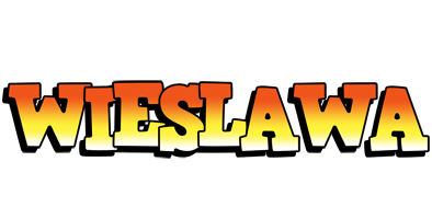 Wieslawa sunset logo