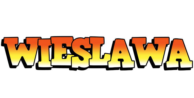 Wieslawa sunset logo