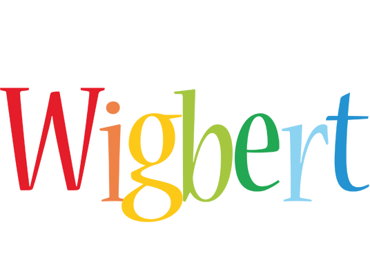Wigbert birthday logo