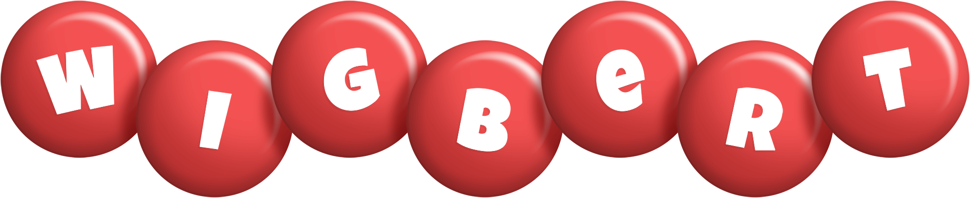 Wigbert candy-red logo