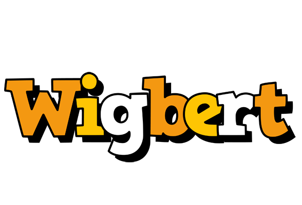 Wigbert cartoon logo