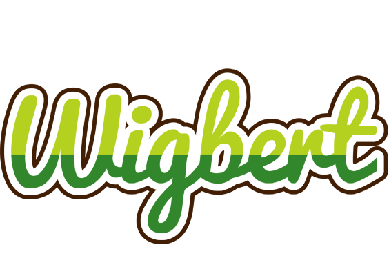 Wigbert golfing logo