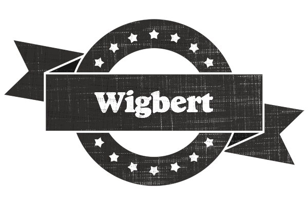 Wigbert grunge logo